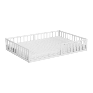 Børneseng Minno Hvid 140x200 med madras Vitalispa