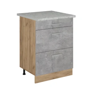 Szafka dolna do kuchni R-Line Beton 60 cm BR Marmur Vicco