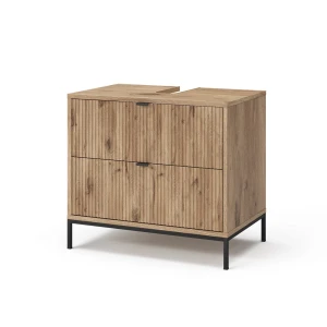 Underskab til badeværelse Eliza Viking Eg 70 x 63 cm Med 2 udtræksskuffer Vicco