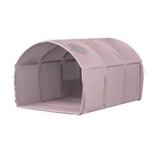 Tunnelzelt Kubby Rosa 100 x 80 cm mit Fenster Vitalispa
