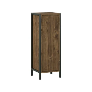 Midt skab Naola Eg/sort 30 x 80 cm med 3 rum Vicco