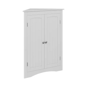 Halfhoge kast Bianco Wit 56 x 80 cm met 2 deuren Vicco