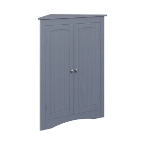 Midt skab Bianco Grå 56 x 80 cm med 2 døre Vicco