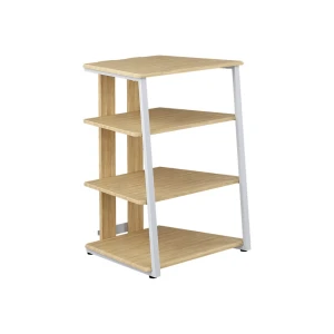 Hylde til opbevaring Tonar Sonoma/Hvid 61 x 78 cm 4 åbne hylder Vicco