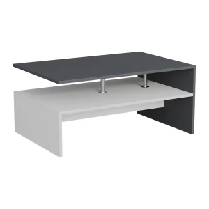 Sohvapöytä Amato Antrasiitti/valkoinen 90 x 52.6 cm Vicco