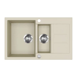 Vask Seattle Beige 80 x 50 cm med tørreområde Bergström
