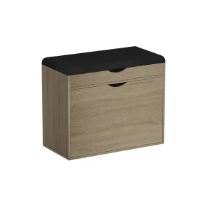 Skobænk Schufy Sonoma 60 x 51 cm med 2 rum Vicco