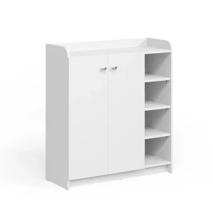 Skoskab Moritz Hvid 83 x 91.4 cm med 2 døre Vicco