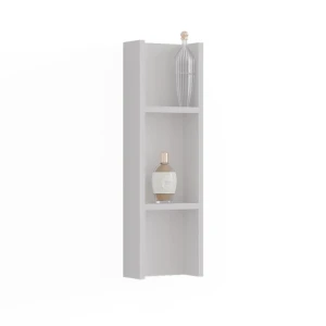 Kommodebordsgarderobe Sherry Hvid 20 x 65 cm med 3 opbevaringsrum Vicco