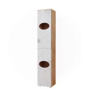Underskab  Irma Hvid højglans/guld power oak 37.2 x 192 cm Vicco