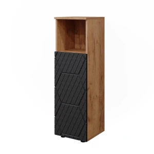 Midiskab Irma Antracit med honeycomb-struktur 30 x 95 cm Vicco
