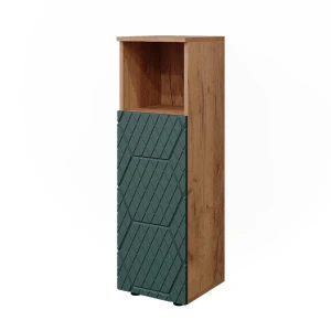 Midiskab Irma Grøn/gylden eg 30 x 95 cm Vicco