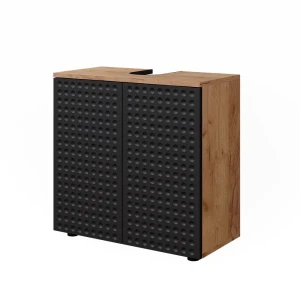 Vaskeskab  Irma Prikket antracit 60 x 59 cm Vicco