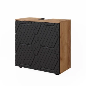 Vaskeskab Irma Antracit med honeycomb-struktur 60 x 59 cm Vicco