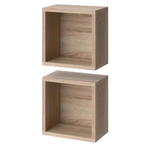 Badeværelsesskab Senyo Sonoma 25 x 25 cm Sæt med 2 stk. Vicco
