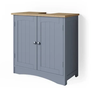 Wastafelonderkast Bianco Grijs 60 x 60 cm Vicco