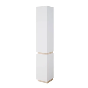 Badeværelsesskab Gloria Hvid 33 x 197.5 cm med 2 døre Vicco