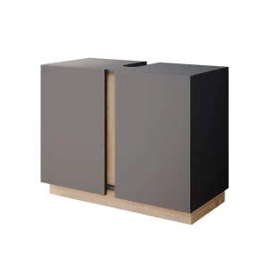 Vaskeskab Gloria Antracit 70.4 x 55.5 cm med 2 døre Vicco