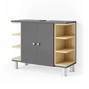 Vaskeskab Aquis Antracit 79.6 x 64 cm Vicco