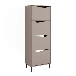 Wózek na buty Marelle Greige/Artisan 60 x 167.4 cm z 4 przegrodami Vicco