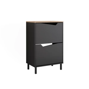 Skotipper Marelle Antracit/Artisan 60 x 91.6 cm med 2 rum Vicco