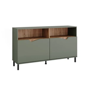 Sideboard Marelle Grøn/Artisan 140 x 81.3 cm med 2 døre Vicco