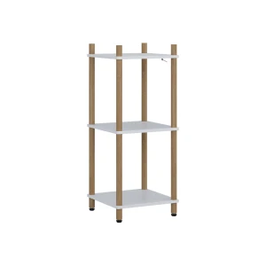 Hjørnereol Bivio Hvid/fyrretræ 30 x 72 cm 3 hylder Vicco