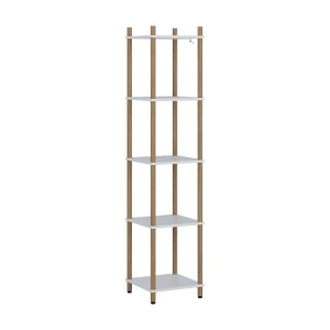 Hjørnereol Bivio Hvid/fyrretræ 30 x 133 cm 5 hylder Vicco