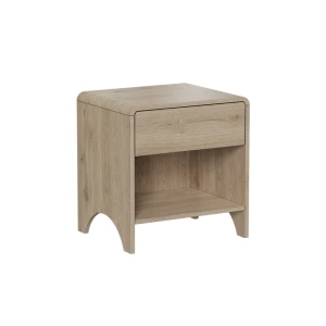 Sengebord Oaki Eg 47 x 50 cm med 1 skuffe Vicco
