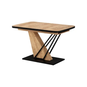 Tavolo da pranzo allungabile Fenaro Rovere dorato 120-160 x 80 cm Allungabile Vicco