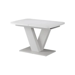 Mesa de jantar Fenaro Branco 120-160 x 80 cm extensível Vicco
