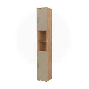 Badeværelsesskab Irma Gold power oak 30 x 192 cm Vicco