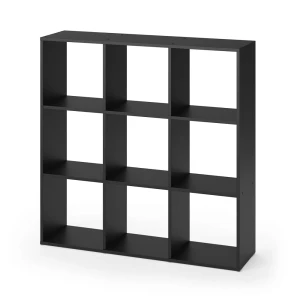 Divisória de sala Nove Preto 104x108 cm Vicco