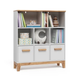 Børnehylde Malia Hvid/Artisan 98.4 x 113.4 cm Vitalispa