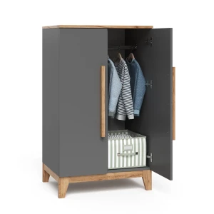 Kindergarderobe Malia Grijs/Kunstnijverheid 70 x 120 cm Vitalispa