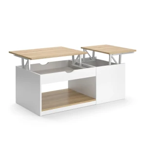 Sofabord Avela Hvid/Sonoma 55 x 110 cm Vicco