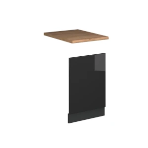 Frontpanel Fame-Line Antracit högblank 45 cm , AP Oak Vicco