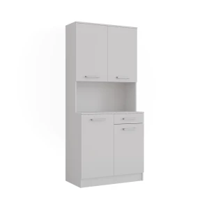 Kuchynský bufet Raul biely 83.6 x 188.5 cm so 4 dvierkami a 1 zásuvkou Vicco