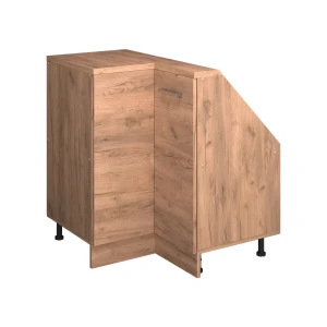 Skab til skrå væg Hjørneskab Rion Gold power oak 75.6 x 81.6 cm med 1 dør Vicco