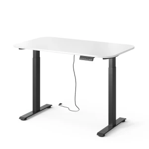 Skrivebord Elevate Sort/hvid 120 x 70 cm 2 motorer Vicco