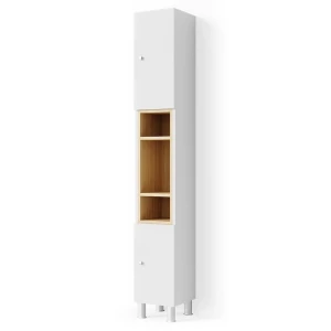 Badeværelsesskab Aquis Hvid 30 x 190 cm Vicco