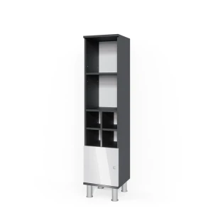 Midt skab Fynn Hvid højglans 30 x 130.6 cm Lille dør Vicco
