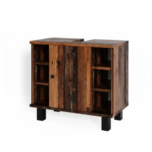 Wastafelonderkast Fynn Antiek hout 60 x 54 cm Vicco