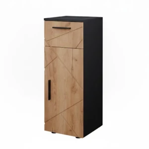 Midt skab Irma Guld power eg/antracit 30 x 81 cm Vicco