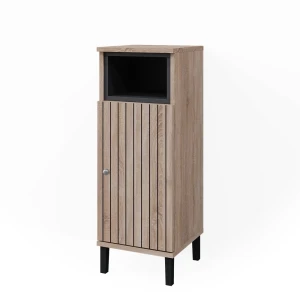 Midt skab Aquis Sonoma 30 x 81.8 cm med dør og åbent rum Vicco