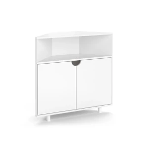 Sidebord Inaro Hvid 79 x 76 cm med 3 rum Vicco