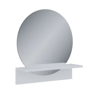 Badeværelsesspejl Elyra Hvid 50 x 54.5 cm med hylde Vicco
