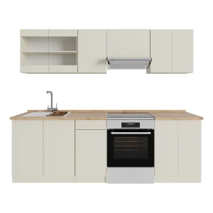 Køkkenenhed R-Line Beige 240 cm , BP Eg Vicco