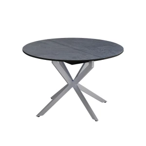 Spisebord Loyd Antracit/Grå 120 x 120 cm Kan udvides Vicco