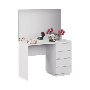 Makeupbord Viktoria Hvid 110 cm med spejl Vicco